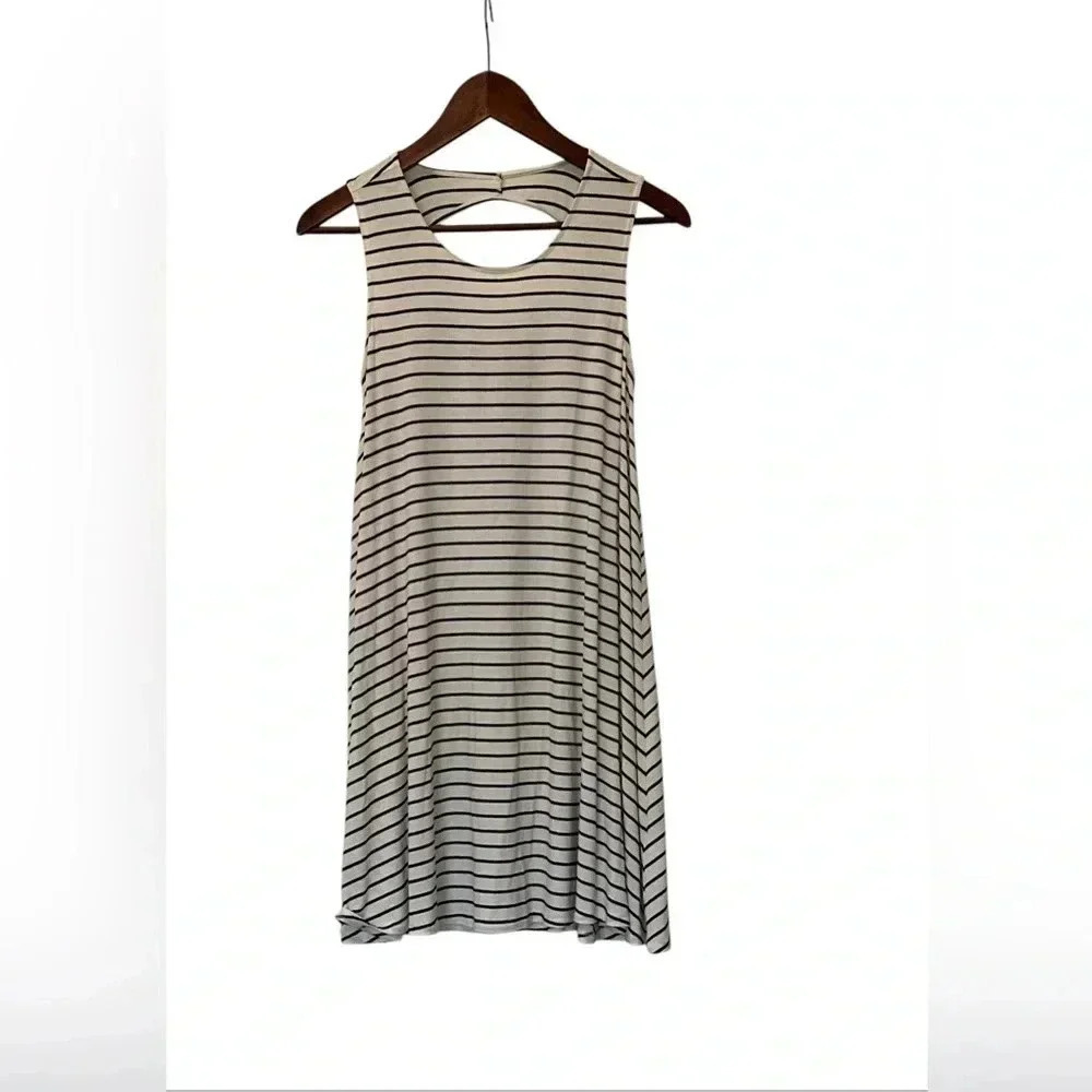 American Eagle Outfitters Women's Navy and White Dress size XS